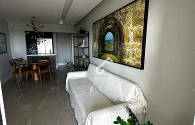 Imagem 3: BURAQUINHO, Lauro de Freitas. Apartamento (elevador), VISTA MAR, condomínio fechado com in