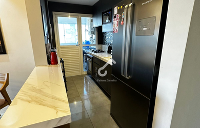 Imagem 7: BURAQUINHO, Lauro de Freitas. Apartamento (elevador), VISTA MAR, condomínio fechado com in