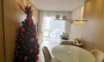 Imagem 4: BURAQUINHO, Lauro de Freitas. Casa com 2 suítes em condomínio fechado. Área construída de