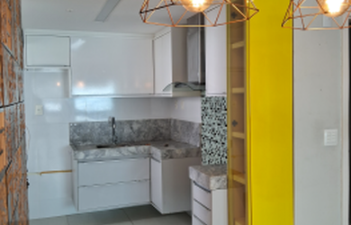 Imagem 2: Apartamento 3/4, elevador, garagem, decorado no centro do Costa Azul