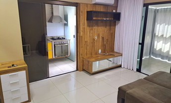 Imagem 2: Alugo apartamento 1/4 mobiliado de alto padrão na Avenida Paralela