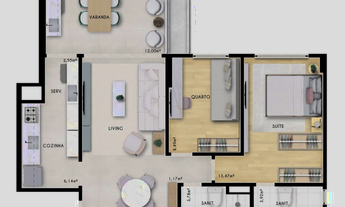 Imagem 2: Apartamento Novo para alugar no empreendimento Move Itaigara!