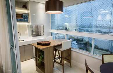 Imagem 2: Apartamento com Vista Panorâmica Mobiliado e Decorado