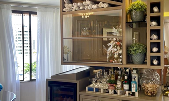 Imagem 6: Apartamento com duas suítes e móveis planejados