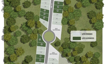 Imagem: Lote/terreno de 308m² no Loteamento Colina