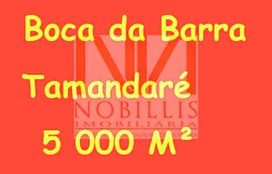Imagem: O terreno possui 5.000m² de Área e está localizado em Tamandaré