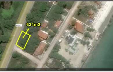 Imagem: O terreno possui 634m² de Área e está localizado em Barra