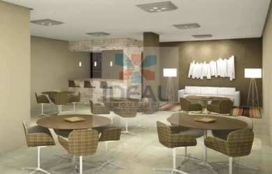 Imagem: O apartamento possui 3 Dormitórios, 1 Suíte, 1 Banheiro, 60m²