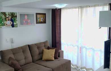 Imagem: O apartamento à venda possui 2 Dormitórios, 1 Suíte, 2 Banheiros