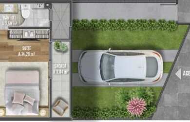 Imagem 7: Sobrados bairro Villagio. Churrasqueira, 170m² de Área Privada, 2 Vagas...