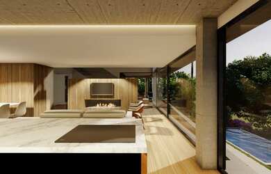 Imagem: A casa possui 4 Dormitórios, 4 Suítes, 5 Banheiros, 3 Vagas