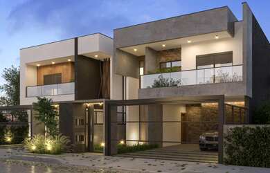 Imagem: A casa possui 3 Dormitórios, 1 Suíte, 3 Banheiros, 2 Vagas