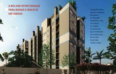 Imagem: O apartamento possui 2 Dormitórios, 1 Suíte, 2 Banheiros