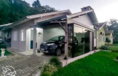 Imagem: A casa em condomínio possui 2 Dormitórios, 1 Banheiro, 69m²