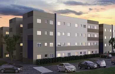 Imagem: O apartamento possui 20m² de Área Privada e está localizado