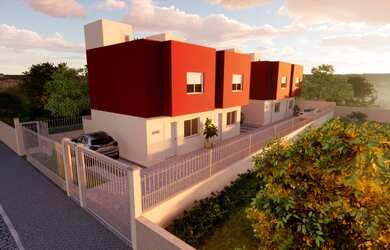 Imagem: A casa possui 1 Vaga na garagem, 60m² de Área Privada e está