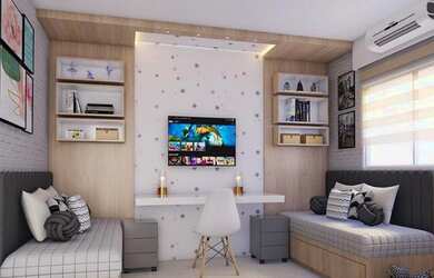 Imagem 5: Condomínio Spartha. Piscina, Churrasqueira, 55m² de Área Privadae2...