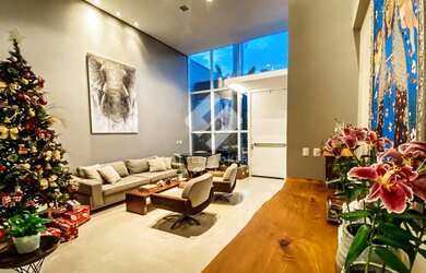 Imagem 2: Condomínio Alphaville, 4 dormitórios, 4 suíte, 5 banheiro, 4 vagas...