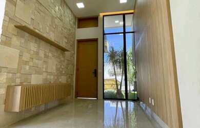 Imagem: A casa em condomínio possui 3 Dormitórios, 3 Suítes, 4 Banheiros