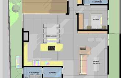 Imagem 12: Condomínio Villa Jardim. Piscina, Churrasqueira, Área de serviçoe445m²...