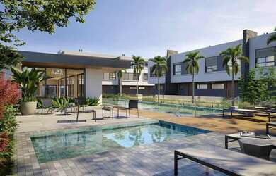 Imagem: A casa em condomínio à venda possui 3 Dormitórios, 3 Suítes