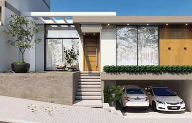 Imagem: A casa possui 3 Dormitórios, 1 Suíte, 2 Banheiros, 2 Vagas