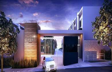 Imagem: A casa possui 3 Dormitórios, 3 Suítes, 2 Banheiros, 1 Vaga