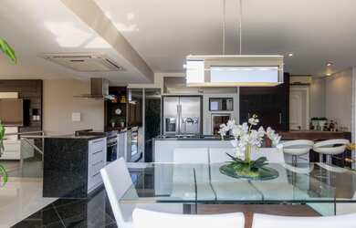 Imagem: O apartamento na cobertura possui 3 Dormitórios, 1 Suíte