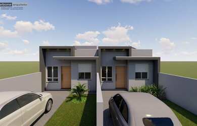 Imagem: A casa à venda possui 2 Dormitórios, 1 Banheiro, 1 Vaga na