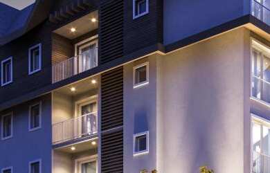 Imagem: O apartamento possui 2 Dormitórios, 2 Suítes, 3 Banheiros