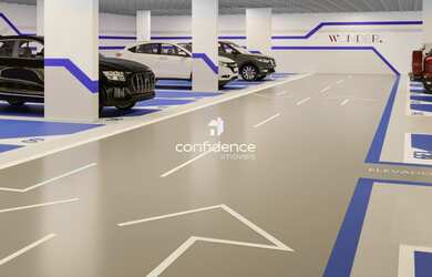 Imagem: O apartamento possui 3 Dormitórios, 1 Vaga na garagem, 54m²