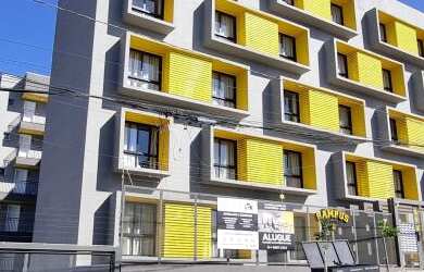 Imagem: O apartamento possui 1 Banheiro, 1 Vaga na garagem, 25m² de