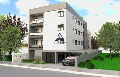 Imagem: O apartamento possui 2 Dormitórios, 1 Banheiro, 1 Vaga na garagem