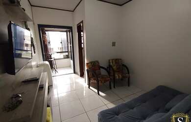 Imagem: O apartamento possui 1 Dormitório, 1 Banheiro, 1 Vaga na garagem