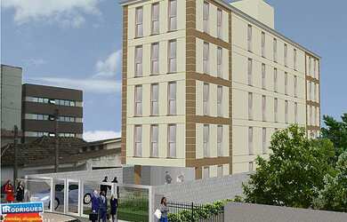 Imagem: A sala comercial possui 1 Banheiro, 1 Vaga na garagem, 66m²