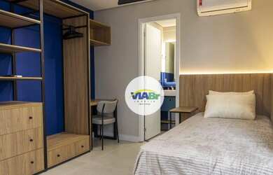 Imagem: A kitnet possui 1 Dormitório, 1 Suíte, 1 Banheiro, Imóvel