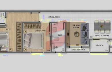 Imagem 3: APARTAMENTO à venda por R$ 460.000,00 no bairro Centro - PINHAIS / PR