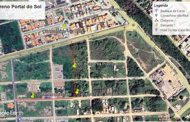 Imagem: O terreno possui 384m² de Área e está localizado em Portal