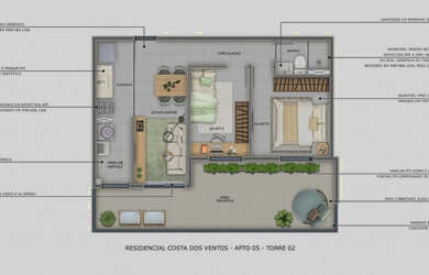 Imagem 10: Seu Novo Lar no Empreendimento dos Sonhos - Descubra o Residencial COSTA...