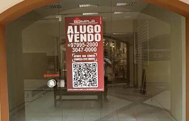 Imagem: A sala comercial possui 1 Dormitório, 1 Banheiro e 60m² de