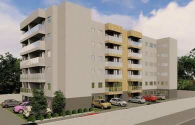 Imagem: O apartamento possui 2 Dormitórios, 1 Suíte, 1 Banheiro, 1