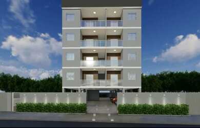 Imagem: O apartamento possui 2 Dormitórios, 1 Banheiro, 1 Vaga na garagem