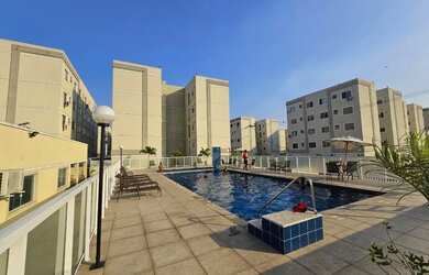 Imagem: O apartamento possui 2 Dormitórios, 1 Banheiro, 1 Vaga na garagem