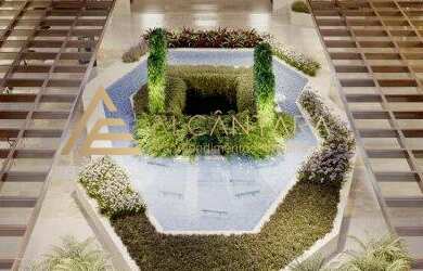 Imagem: A sala comercial possui 1 Banheiro, 2 Vagas na garagem e 56m²