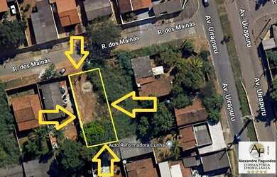 Imagem: O terreno possui 390m² de Área e está localizado em Morada