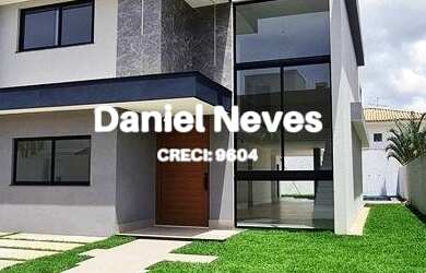 Imagem: A casa em condomínio possui 4 Dormitórios, 4 Suítes, 5 Banheiros