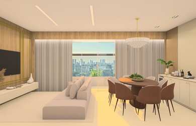 Imagem: O apartamento possui 3 Dormitórios, 3 Suítes, 4 Banheiros