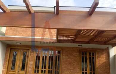 Imagem: A casa em condomínio possui 3 Dormitórios, 1 Suíte, 2 Banheiros