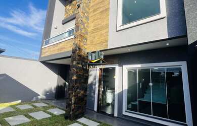 Imagem: A casa possui 3 Dormitórios, 2 Banheiros e Imóvel novo e está