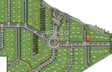 Imagem: O terreno possui 425m² de Área e está localizado em Paiva